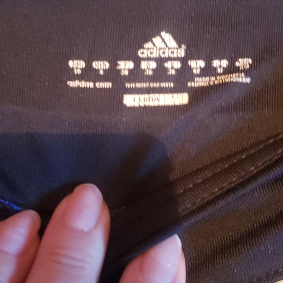 Adidas Climalite BLACK Pants S/M- Copy - Picture 3 of 4